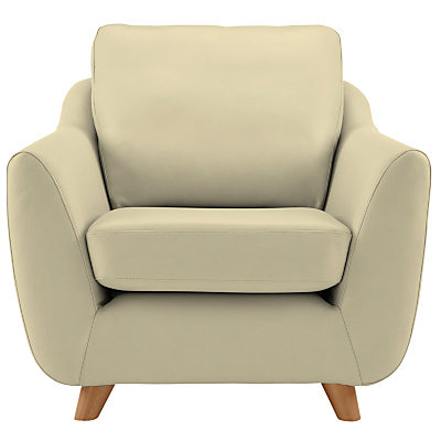 G Plan Vintage The Sixty Seven Leather Armchair Capri Leather Stone